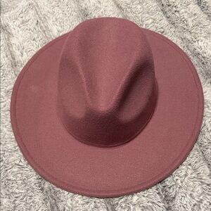 Elegant Mauve Women's Fedora